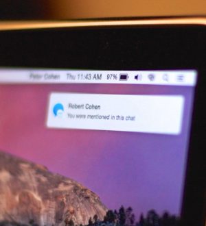 Как получить уведомление, когда кто-то пишет ваше имя на OS X |