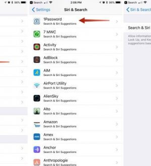 Как предотвратить показ приложений в поиске и предложения Siri в iOS