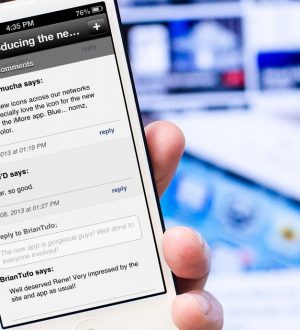 Как прокомментировать сообщение с помощью приложения 2.0 для iPhone |