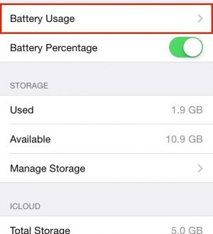 Как просмотреть статистику использования батареи для отдельных приложений на вашем iPhone (iOS 8)