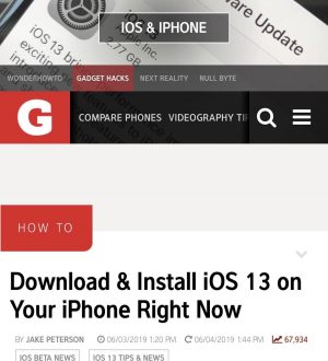 Как сделать скроллинг скриншотов целых веб-страниц в iOS 13s Safari для iPhone