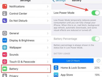 Как сэкономить заряд батареи в iOS 9 в режиме низкого энергопотребления