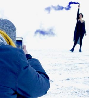 Как снимать дымовую бомбу на свой iPhone! |