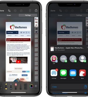 Как сохранить или поделиться веб-страницей Safari в формате PDF в iOS 13