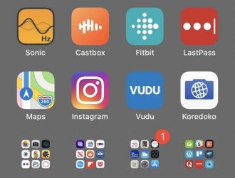 Как спрятать в доке полупрозрачный фон на вашем iPhone
