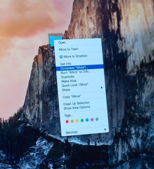 Как сжать файл на вашем Mac |