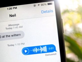 Как убрать кнопку записи звука в приложении iOS 8s Messages