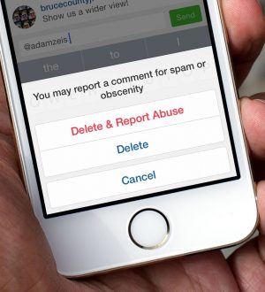Как удалить или оставить комментарий на Instagram для iPhone |