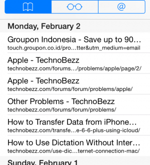 Как удалить историю на Safari iPhone или iPad