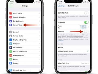Как включить iOS 12s Новый Не беспокоить перед сном