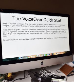 Как включить VoiceOver на Mac |