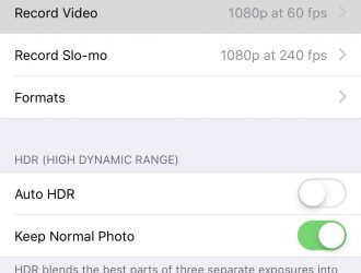 Как включить запись 4K в камере iPhone для более высокого разрешения и более плавного видео