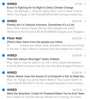 Находите электронные письма на вашем iPhone быстрее с помощью новых почтовых фильтров iOS 10s