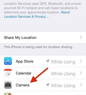 Поиск фотографий iPhone по дате или местоположению в iOS 8