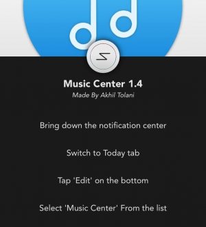 Просматривайте и воспроизводите всю свою музыкальную библиотеку прямо из Центра уведомлений