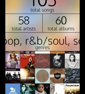 Разбейте свои айфоны Музыка, чтобы увидеть, какие альбомы, исполнители, песни и жанры вы слушаете больше всего
