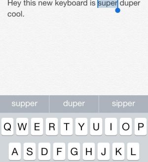 Самый простой способ использовать слова на клавиатуре iPhone