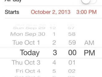 Совет: Календарь iOS 7