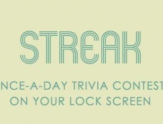 Streak: игра-викторина для блокировки экрана раз в день для iOS