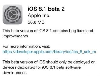 Все, что нужно знать об iOS 8.1 Beta 2 для iPad, iPhone и iPod Touch