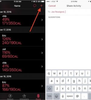 watchOS 3: Как поделиться активностью с друзьями