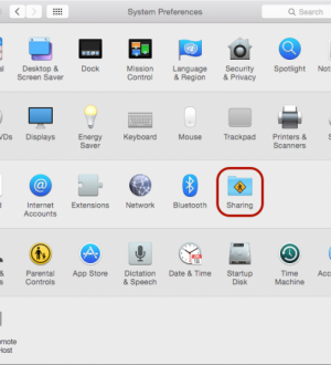 Как настроить общий доступ к Интернету на Mac