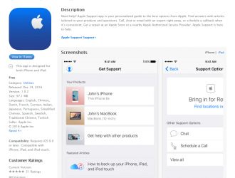 Приложение поддержки Apple теперь доступно в App Store для США