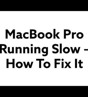 MacBook Pro работает медленно — как это исправить