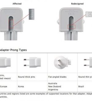 Apple запускает программу обмена адаптерами переменного тока