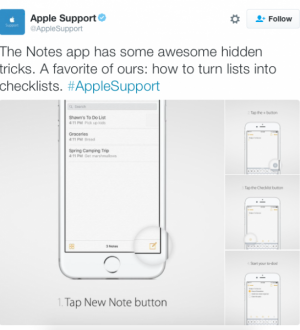 Apple запустила официальный аккаунт поддержки на Twitter