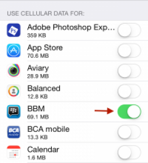 Как сохранить данные сотовой связи на iPhone / iPad