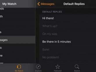 Как добавить пользовательские текстовые сообщения Ответы на Apple Watch