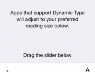 Как изменить размер шрифта в iOS 8 iPhone или iPad