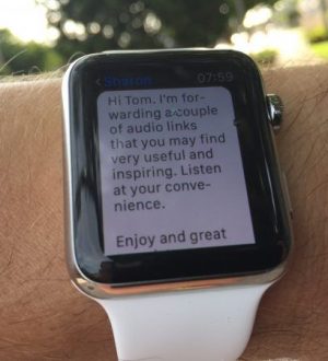 Как изменить размер текста на Apple Watch