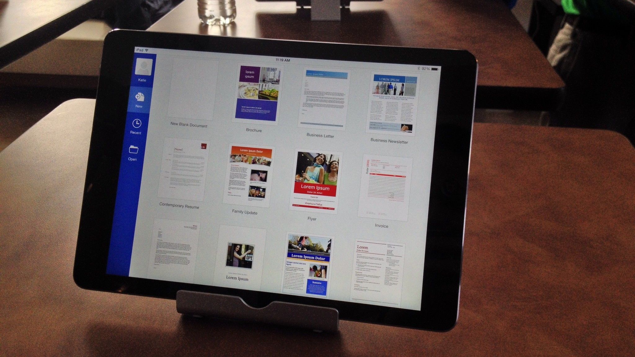 Microsoft Office для iPad