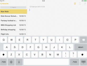 Как разделить клавиатуру на iPad для лучшего набора текста