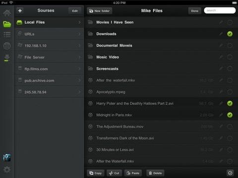 Лучшие приложения для видео плеера для iPad