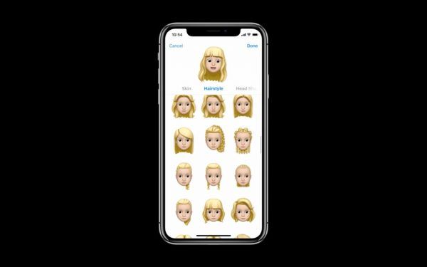 iOS 12 с функцией Memoji