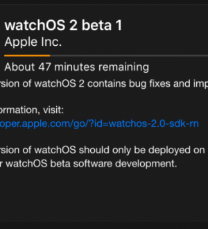 Как безопасно обновить Apple Watch WatchOS 2 Developer