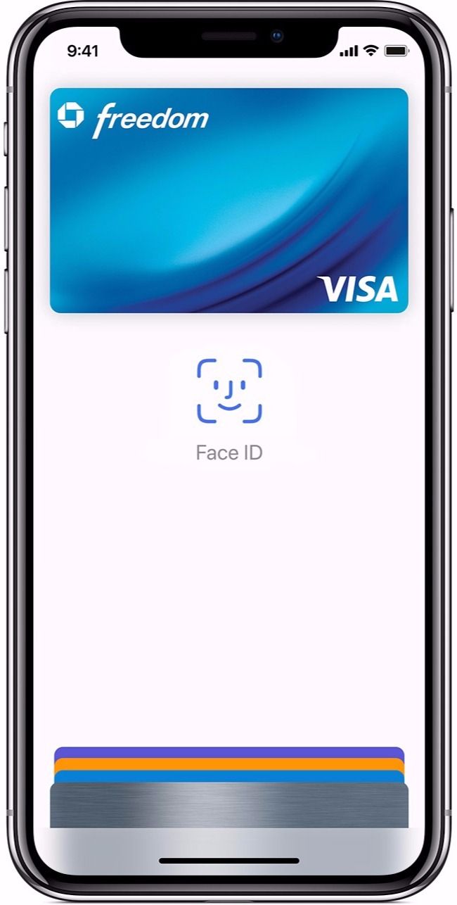 Как использовать Apple Pay на iPhone X
