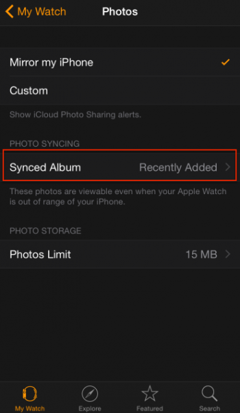 Как сделать снимок экрана и поделиться им на Apple Watch