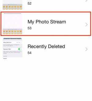 Как удалить фотографии на Photo Stream на iPhone или iPad
