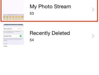 Как удалить фотографии на Photo Stream на iPhone или iPad