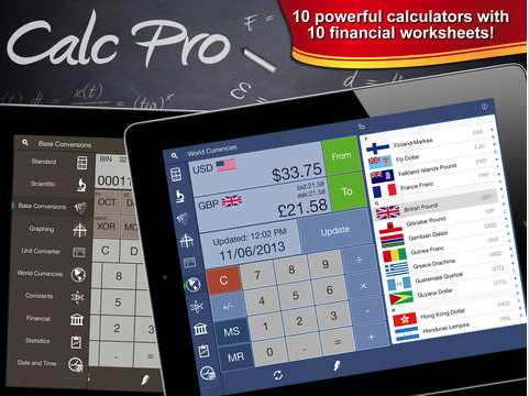 Лучшие функции калькулятора для iPad