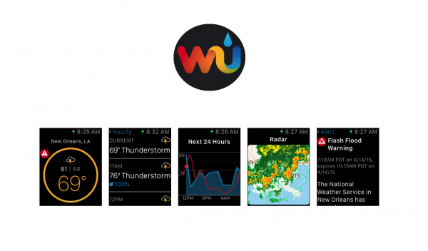5 лучших бесплатных погодных приложений для Apple Watch с простым дизайном