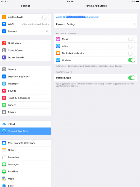 Как изменить местоположение магазина ITunes (для пользователей iPad)