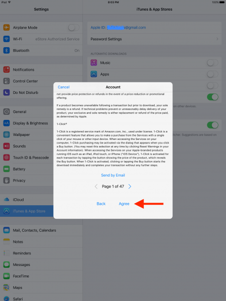 Как изменить местоположение магазина ITunes (для пользователей iPad)