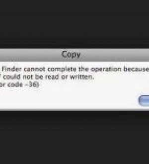 Как исправить код ошибки Mac 36