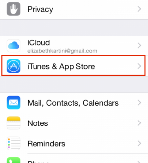 Как отключить приложение автоматического обновления на iPhone / iPad и iTunes