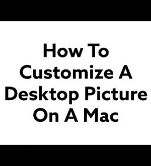 Как настроить изображение на рабочем столе на Mac